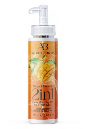 Aurora Boreale 2si1 Arada Mango Alovera Aromal Masaj Ya & Kayganlatrc Jel 200 ML